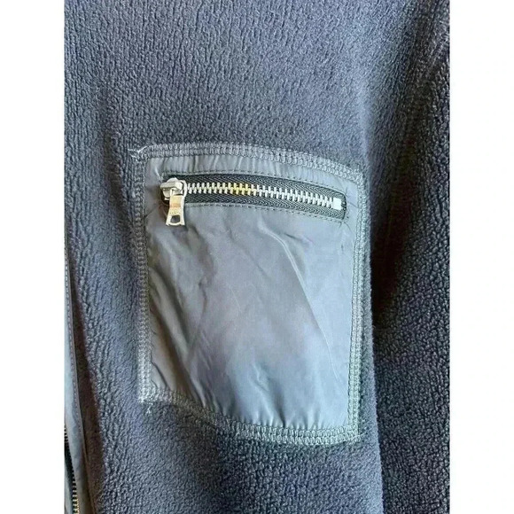 An Original Penguin by Munsingwear Full Zip Black Fleece Jacket Men's Size XL - Picture 2 of 8